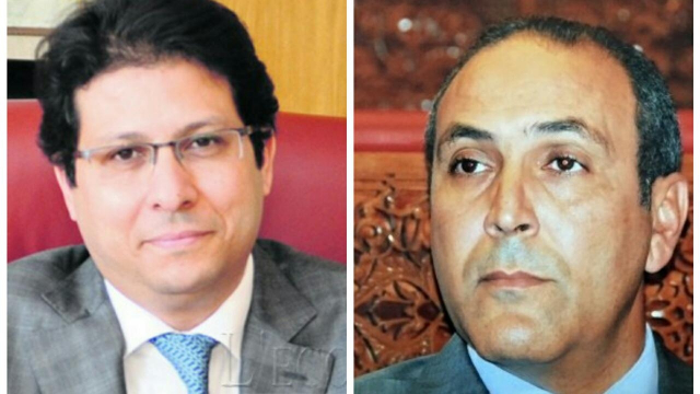 De g à d: Hakim Abdelmoumen et Youssef Mouhyi De g à d: Hakim Abdelmoumen et Youssef Mouhyi