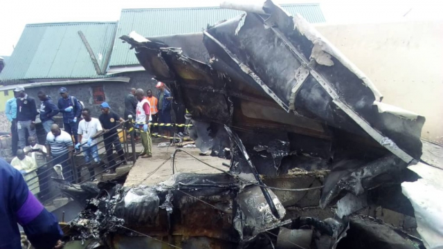 crash d'un avion à Goma crash d'un avion à Goma