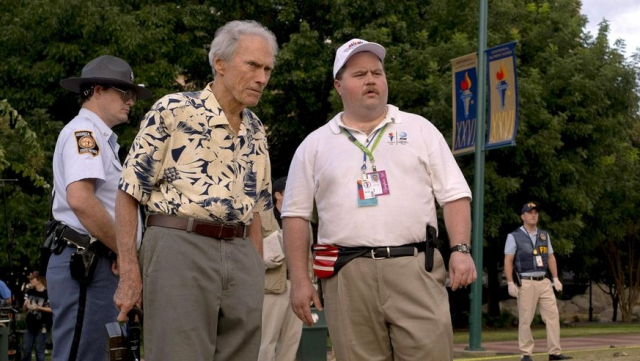 Clint Eastwood et Paul Walter Hauser Clint Eastwood et Paul Walter Hauser