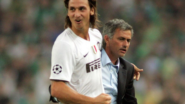 ibrahomovic et Mourinho ibrahomovic et Mourinho