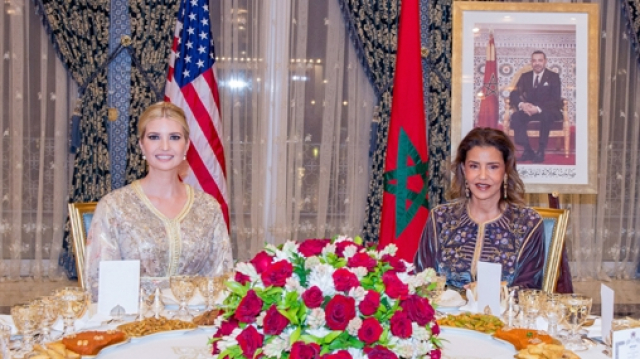 Ivanka Trump et la princesse Lalla Meryem6 Ivanka Trump et la princesse Lalla Meryem6