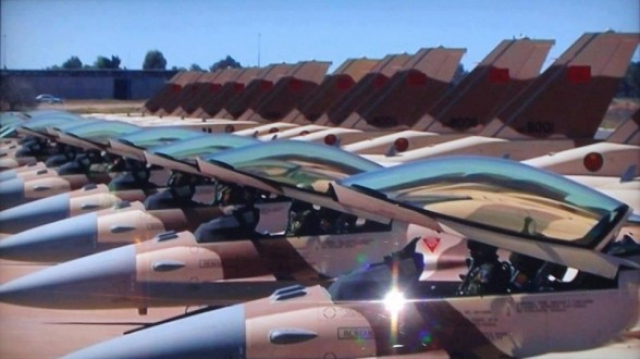 View Avion F16 Maroc Background