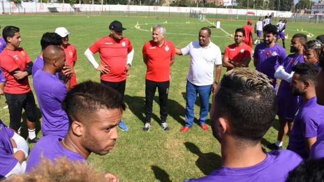 Wydad Manojlovic Naciri entraînement Wydad Manojlovic Naciri entraînement