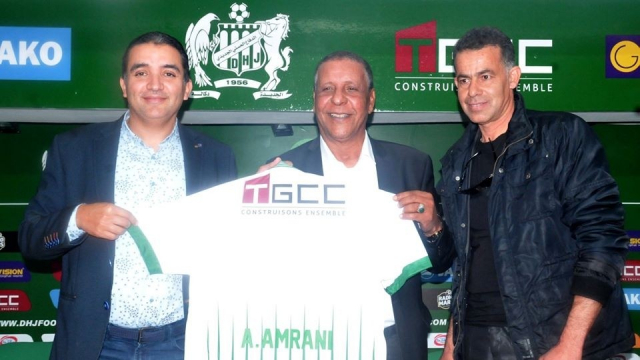 Amrani, coach du DHJ Amrani, coach du DHJ