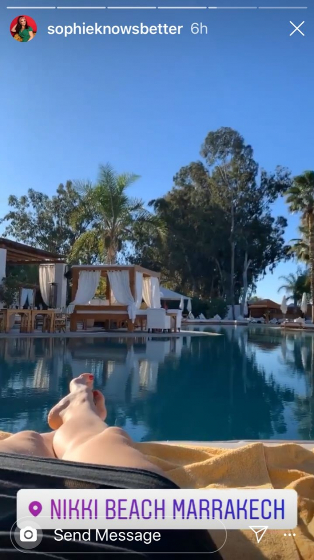 Sophie Brussaux au Nikki Beach Sophie Brussaux au Nikki Beach