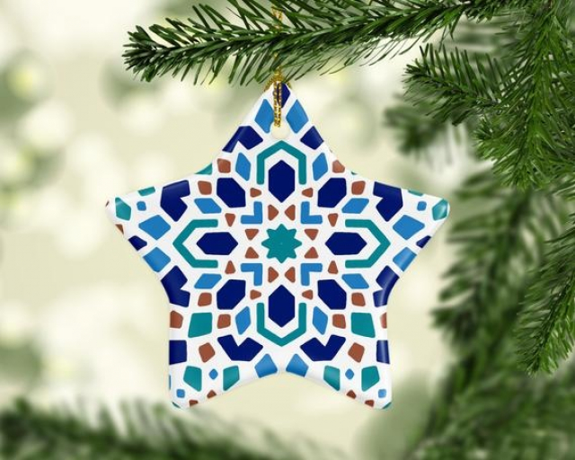 Décoration marocaine d&#039;arbre de Noel 2