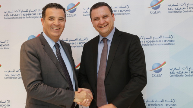 De g à d: Chakib Alj et Mohamed Bachiri De g à d: Chakib Alj et Mohamed Bachiri