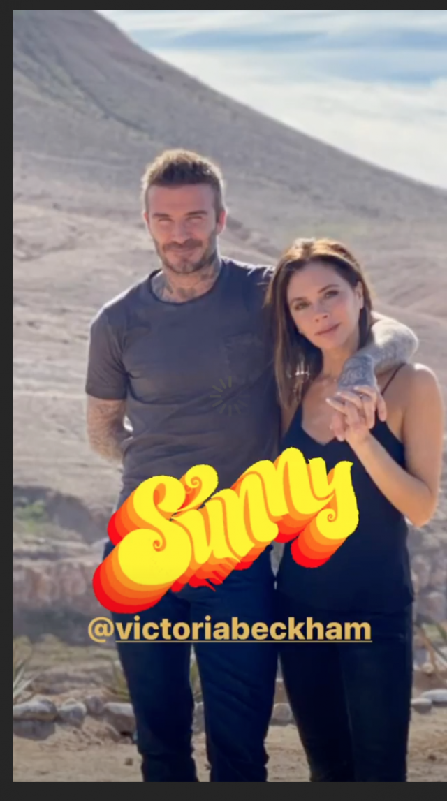 Le couple Beckham dans le sud marocain Le couple Beckham dans le sud marocain