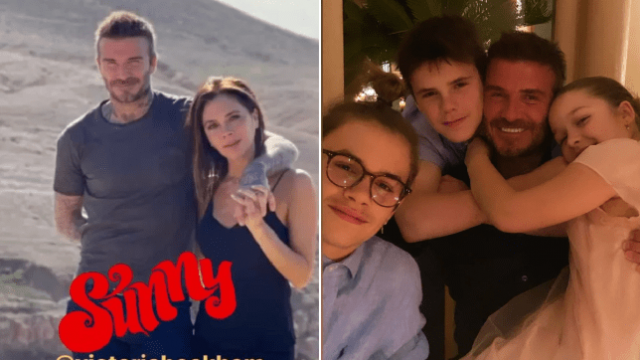 La famille Beckham au Maroc La famille Beckham au Maroc