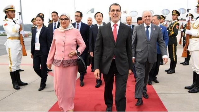 Saad Eddine El Othmani et sa femme Saad Eddine El Othmani et sa femme