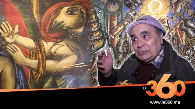 Video Rabat Au CÅur De L Expo De Mohamed Aboulouakar Maitre De L Art Baroque Www Le360 Ma