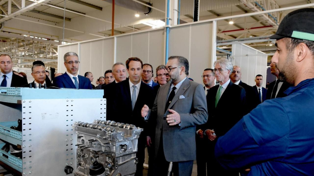 Inauguration usine PSA Inauguration usine PSA