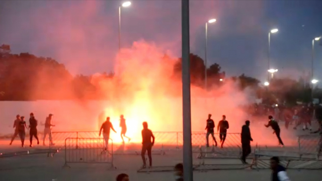 hooliganisme AS FAR V Raja hooliganisme AS FAR V Raja