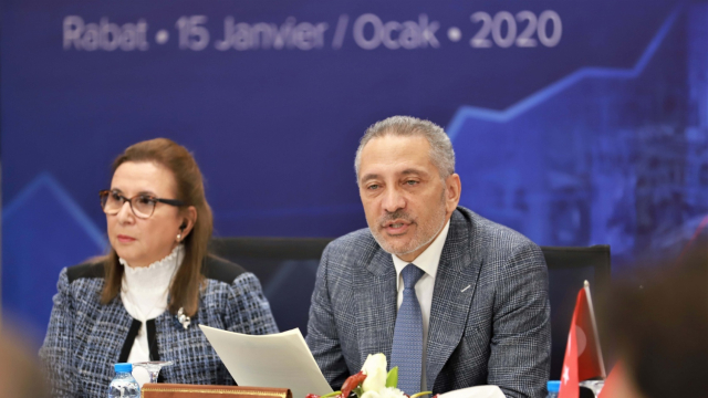 ALE turquie Maroc le ministre de l’Industrie, du commerce et de l’économie verte et numérique, Moulay Hafid Elalamy, et la ministre turque du Commerce, Ruhsar Pekcan ALE turquie Maroc le ministre de l’Industrie, du commerce et de l’économie verte et numérique, Moulay Hafid Elalamy, et la ministre turque du Commerce, Ruhsar Pekcan
