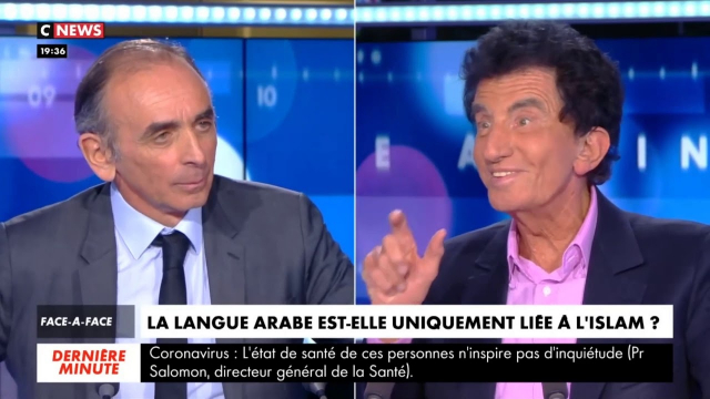Eric Zemmour face à Jack Lang Eric Zemmour face à Jack Lang