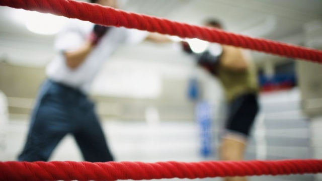 Illustration boxe Illustration boxe