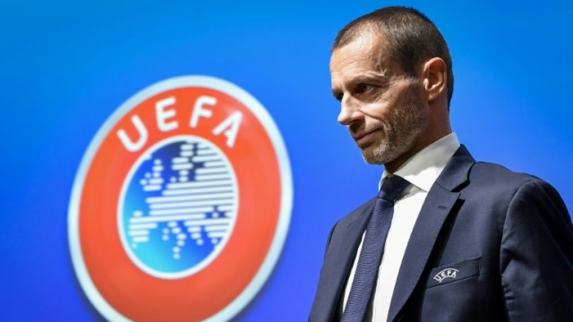 Le président de l'UEFA Aleksander Ceferin Le président de l'UEFA Aleksander Ceferin