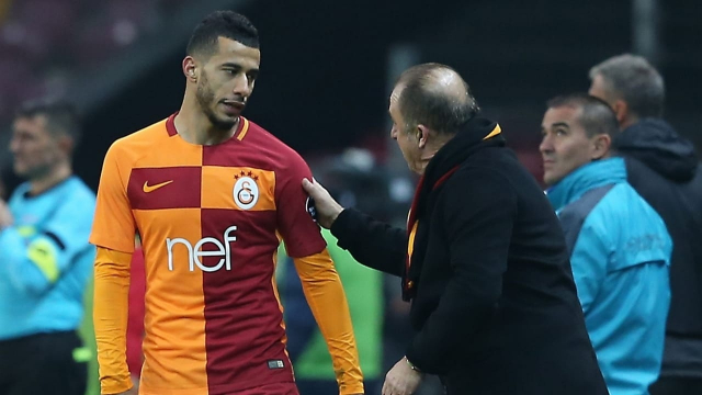 Fatih Terim et Younes Belhanda Fatih Terim et Younes Belhanda