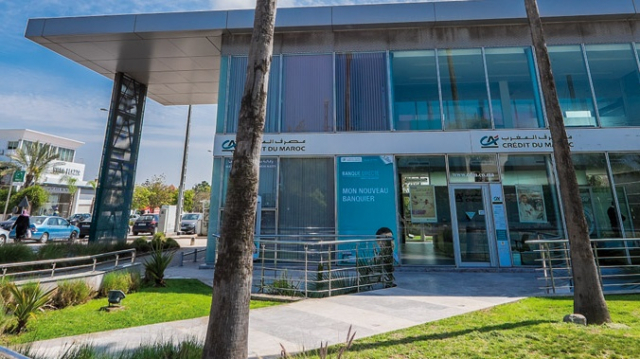 Une agence Crédit du Maroc Une agence Crédit du Maroc