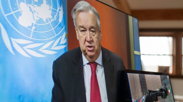 António Guterres Visioconférence ONU