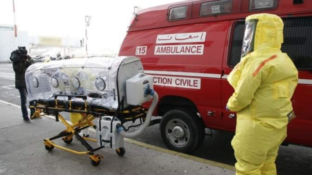 Coronavirus ambulance Coronavirus ambulance