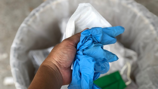 Déchets Coronavirus Déchets Coronavirus