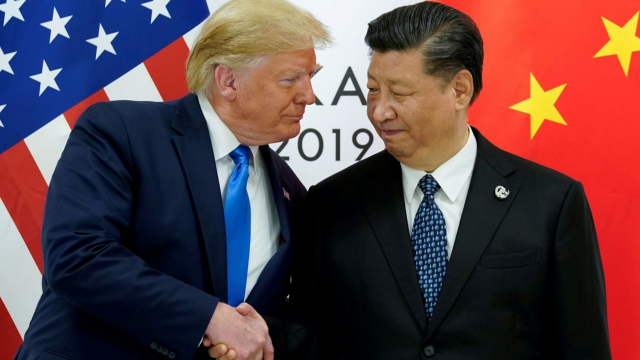 Donald Trump et Xi Jinping Donald Trump et Xi Jinping