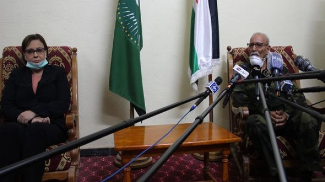 Kaouthar Kirikou et Brahim Ghali Kaouthar Kirikou et Brahim Ghali