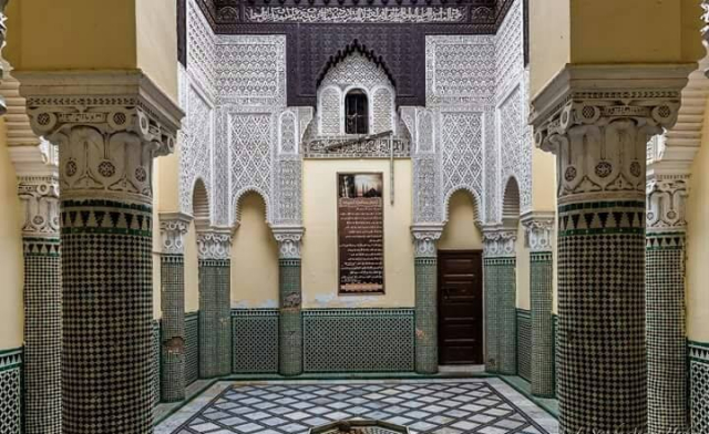 La Medersa mérinide de Oujda. La Medersa mérinide de Oujda.
