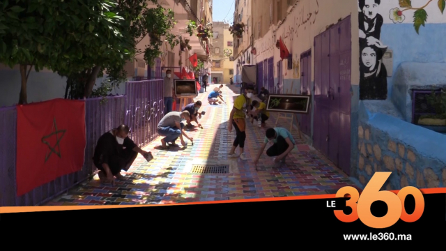 Cover_Vidéo: شباب حي بفاس يبدعون في تحويل حيهم إلى لوحة فنية