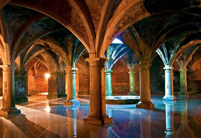 La citerne portugaise à El Jadida. La citerne portugaise à El Jadida.