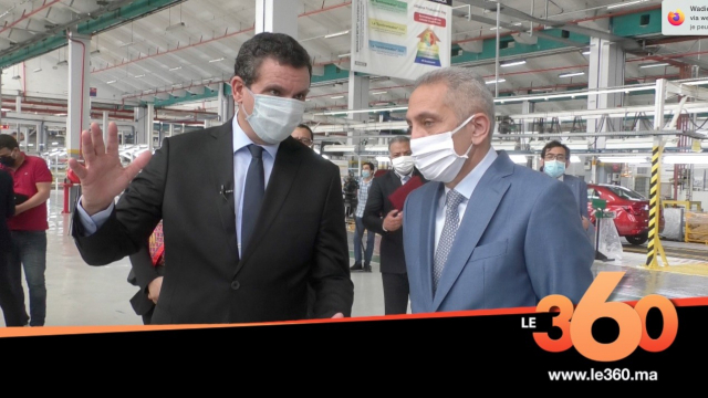 Cover Vidéo - Visite du ministre MHE à l&#039;usine Somaca