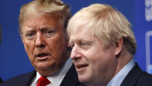 Trump et Boris Johnson Trump et Boris Johnson
