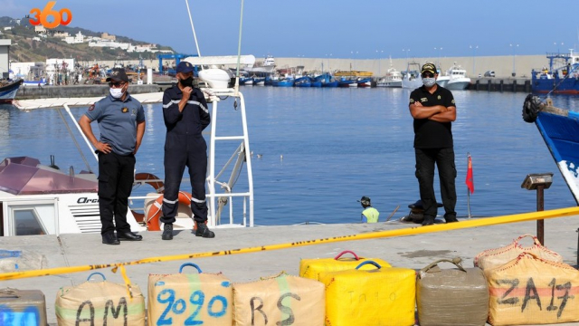 Tanger saisie cannabis Gendarmerie royale-4 Tanger saisie cannabis Gendarmerie royale-4