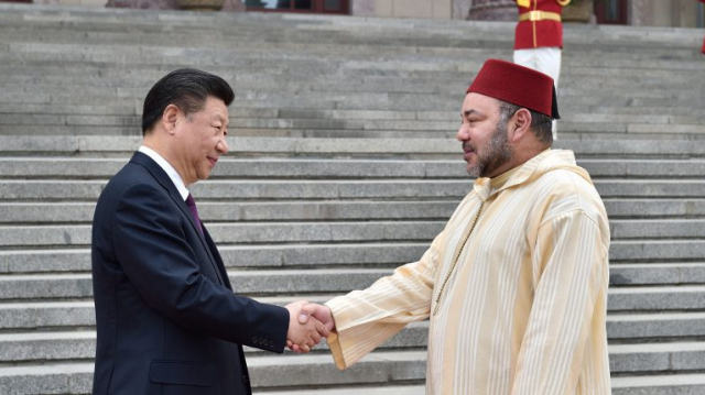 Mohammed VI et Xi JINPING Mohammed VI et Xi JINPING