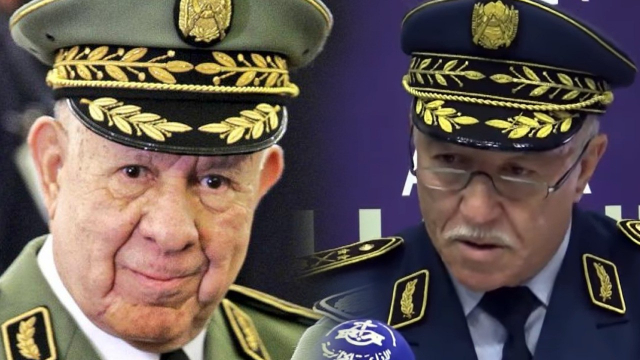 Les généraux Saïd Chengriha et Mohamed Salah Benbicha Les généraux Saïd Chengriha et Mohamed Salah Benbicha