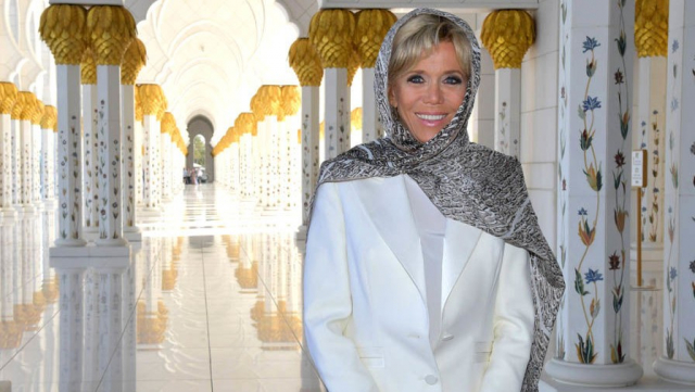 Brigitte Macron à Abu Dhabi Brigitte Macron à Abu Dhabi