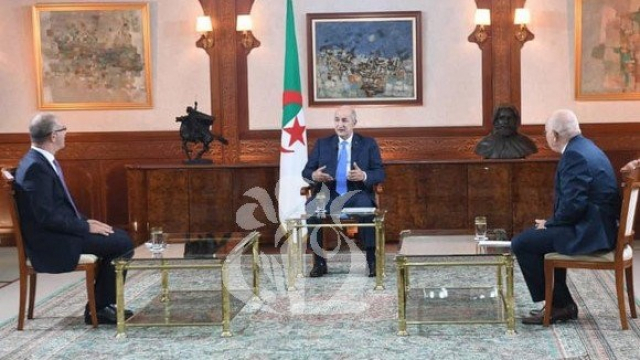 Tebboune interview Tebboune interview