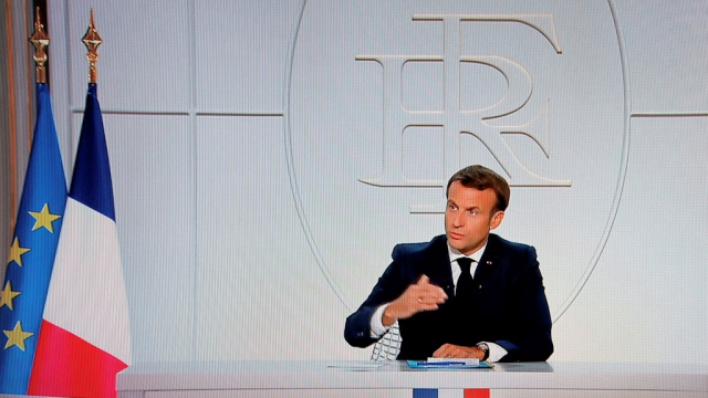 Emmanuel Macron - couvre-feux Emmanuel Macron - couvre-feux