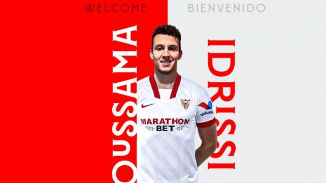 Oussama Idrissi à Séville. Oussama Idrissi à Séville.