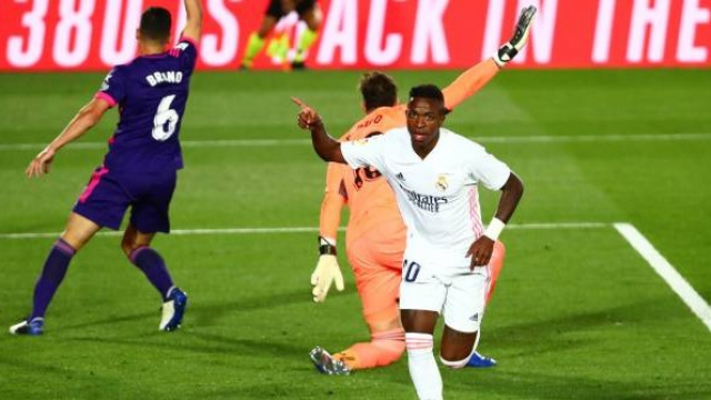 Vinicius Junior, buteur du Real Madrid Vinicius Junior, buteur du Real Madrid