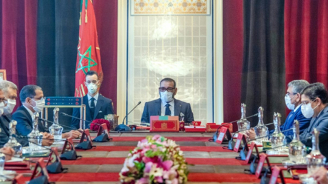Conseil des ministres - Roi Mohammed VI Conseil des ministres - Roi Mohammed VI