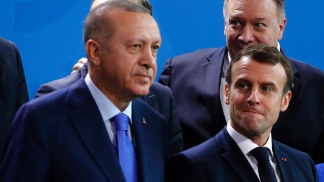 Erdogan et Macron Erdogan et Macron