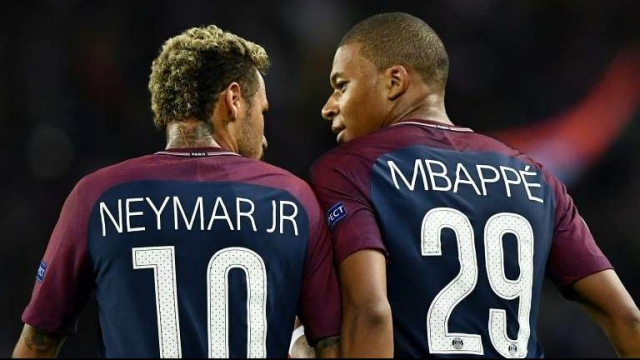 Neymar et Mbappé Neymar et Mbappé