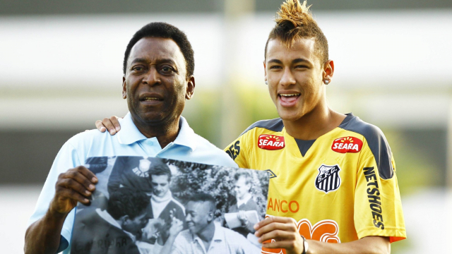 Pelé et Neymar Pelé et Neymar