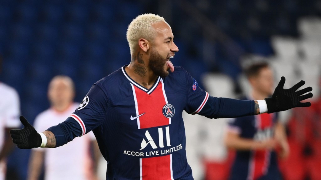 Neymar, star brésilienne du PSG. Neymar, star brésilienne du PSG.