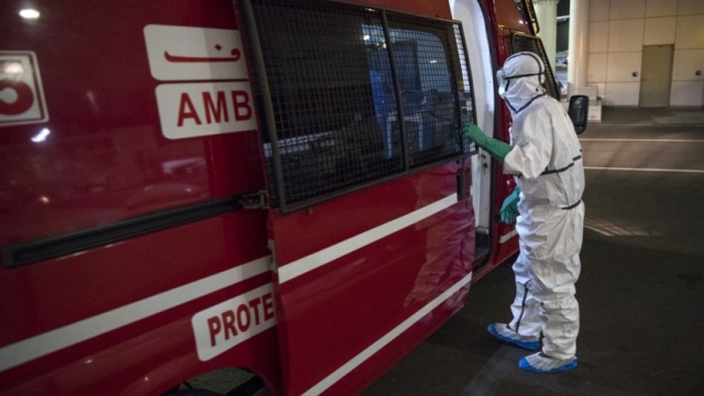 Coronavirus Maroc, ambulance Coronavirus Maroc, ambulance