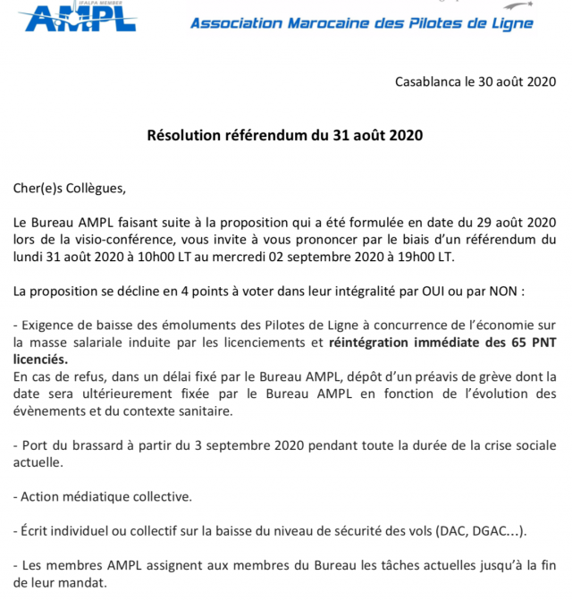 Référendum AMPL Référendum AMPL