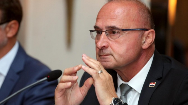 Gordan Grlić Radman, ministre croate des Affaires étrangères et européennes Gordan Grlić Radman, ministre croate des Affaires étrangères et européennes