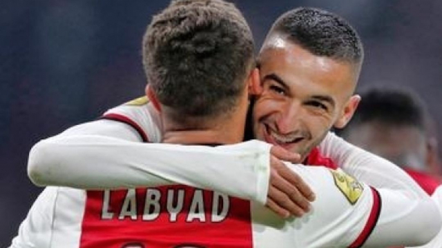 Hakim Ziyech et Zakaria Labyad Hakim Ziyech et Zakaria Labyad
